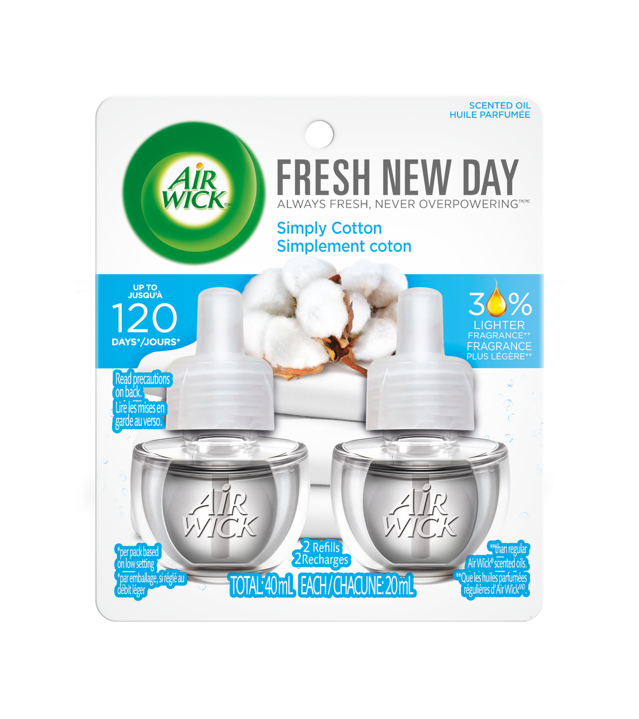 AIR WICK® Scented Oil - Simply Cotton (Canada)